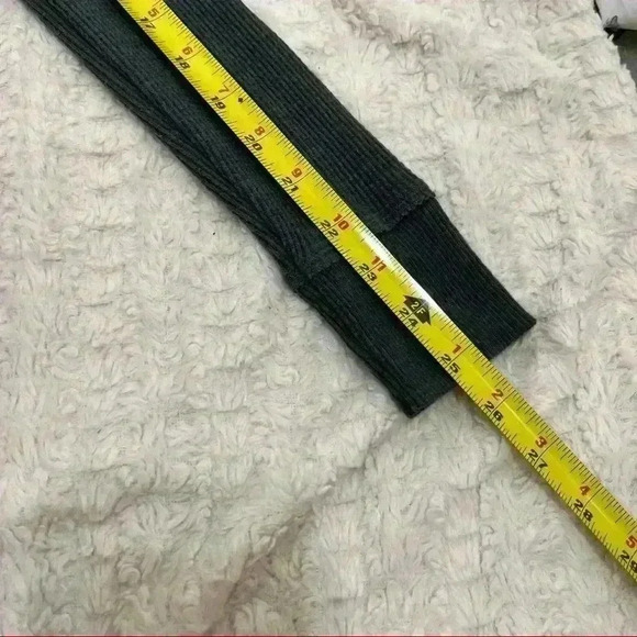 ARITZIA TNA Alter Thermal Knit Sweater Sz XS Gray Long Sleeve Pull Over Comfy - Picture 10 of 13